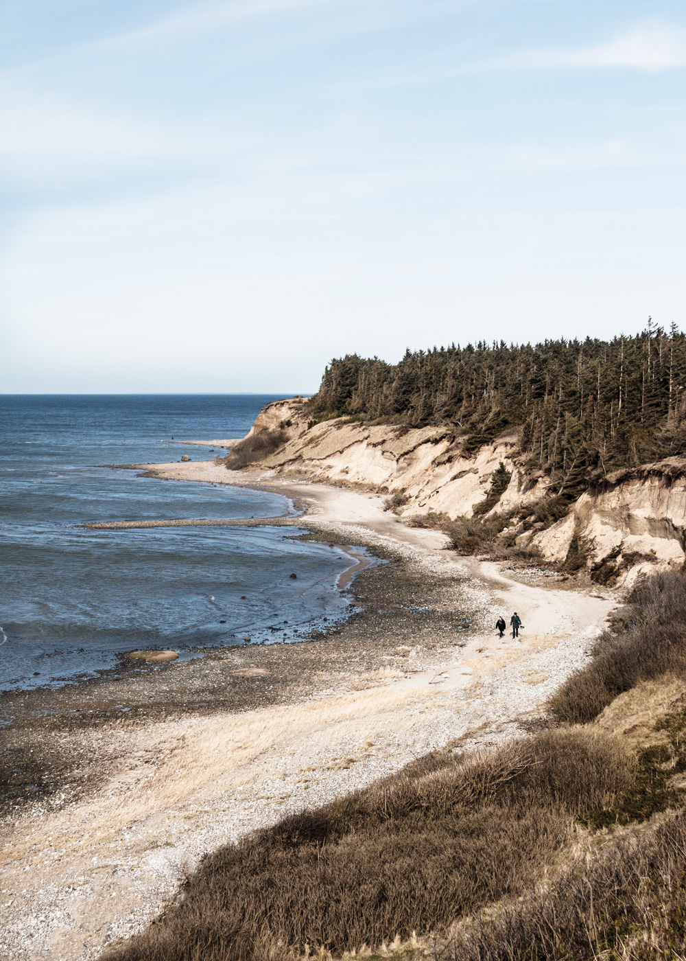 the island Fur in Denmark