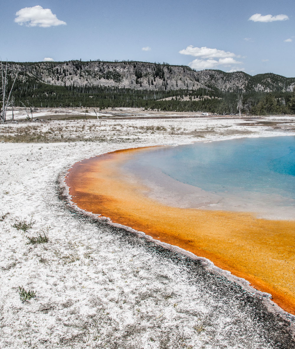 yellowstone orange blue pool