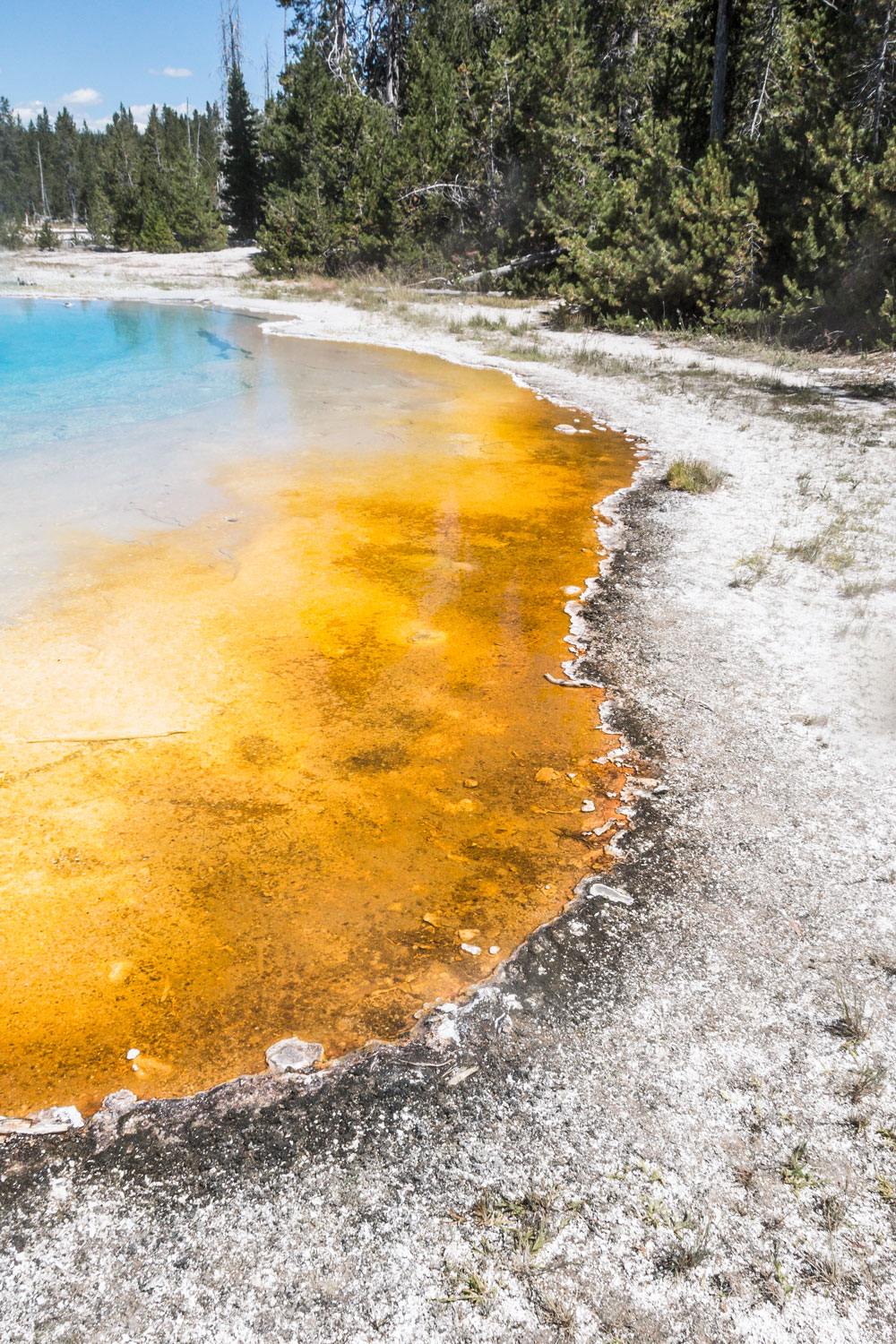 yellowstone orange pool