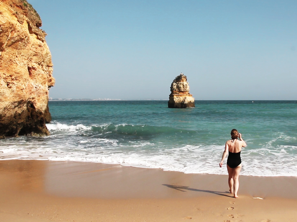 The prettiest beaches around Lagos in Algarve Portugal