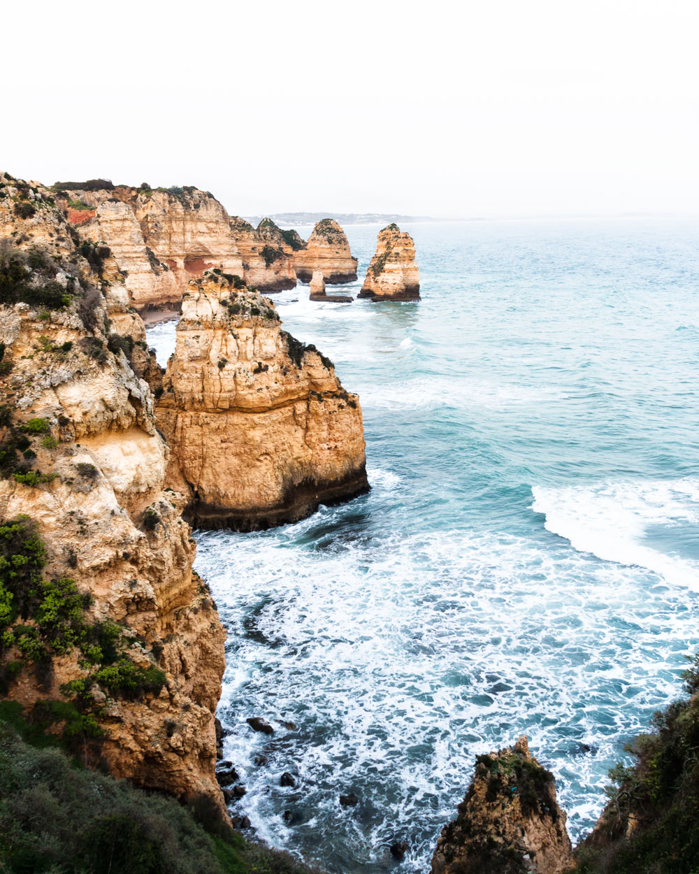 The prettiest beaches around Lagos in Algarve Portugal