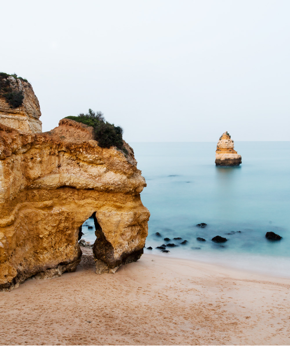 The prettiest beaches around Lagos in Algarve Portugal