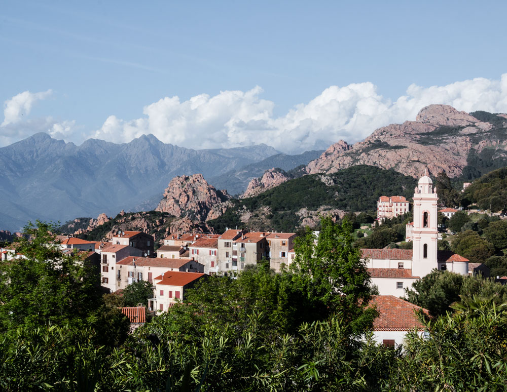 Road trip along the rocky west coast of Corsica