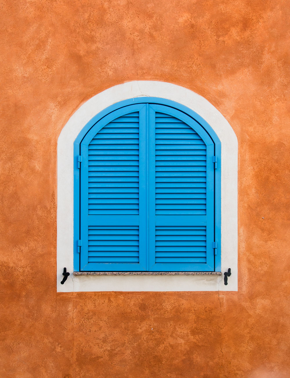 Korsika Cargese vindue