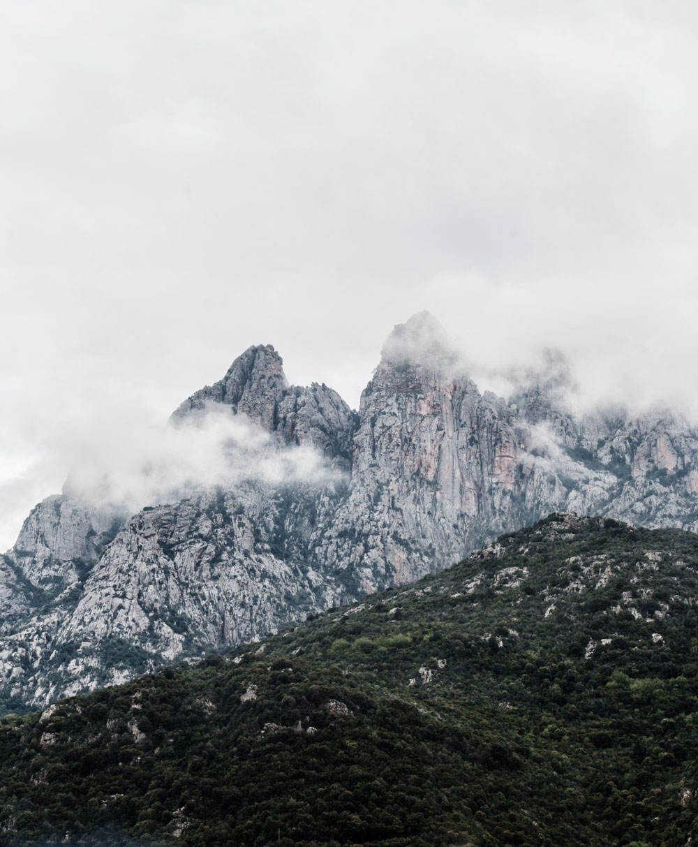 Road trip along the rocky west coast of Corsica