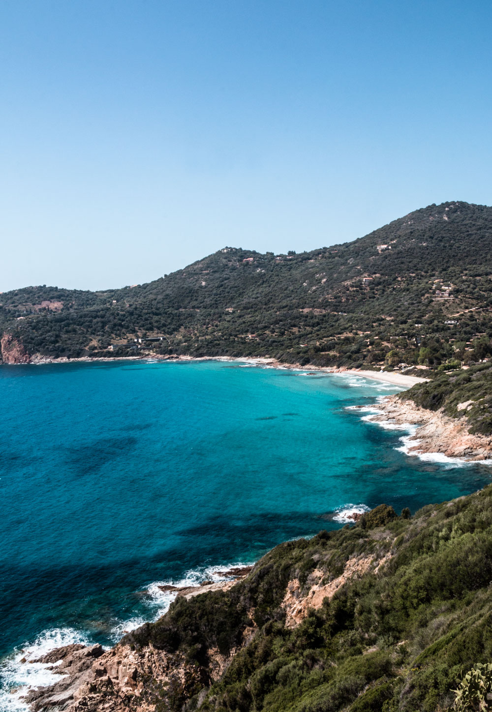 Road trip along the rocky west coast of Corsica