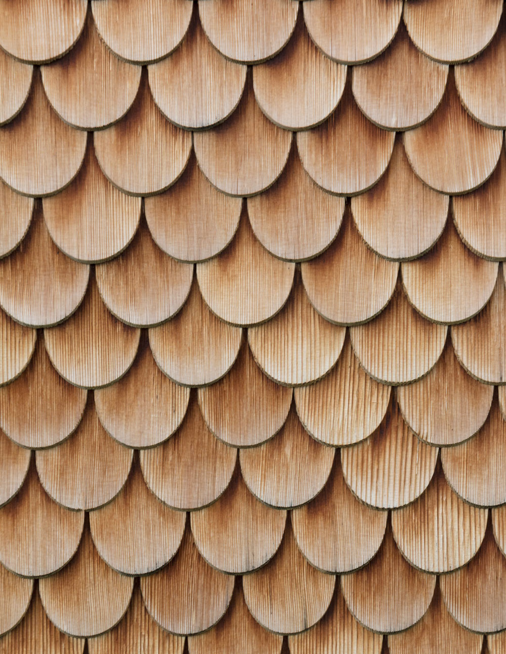 House with shingles in Hittisau, Bregenzerwald in Austria