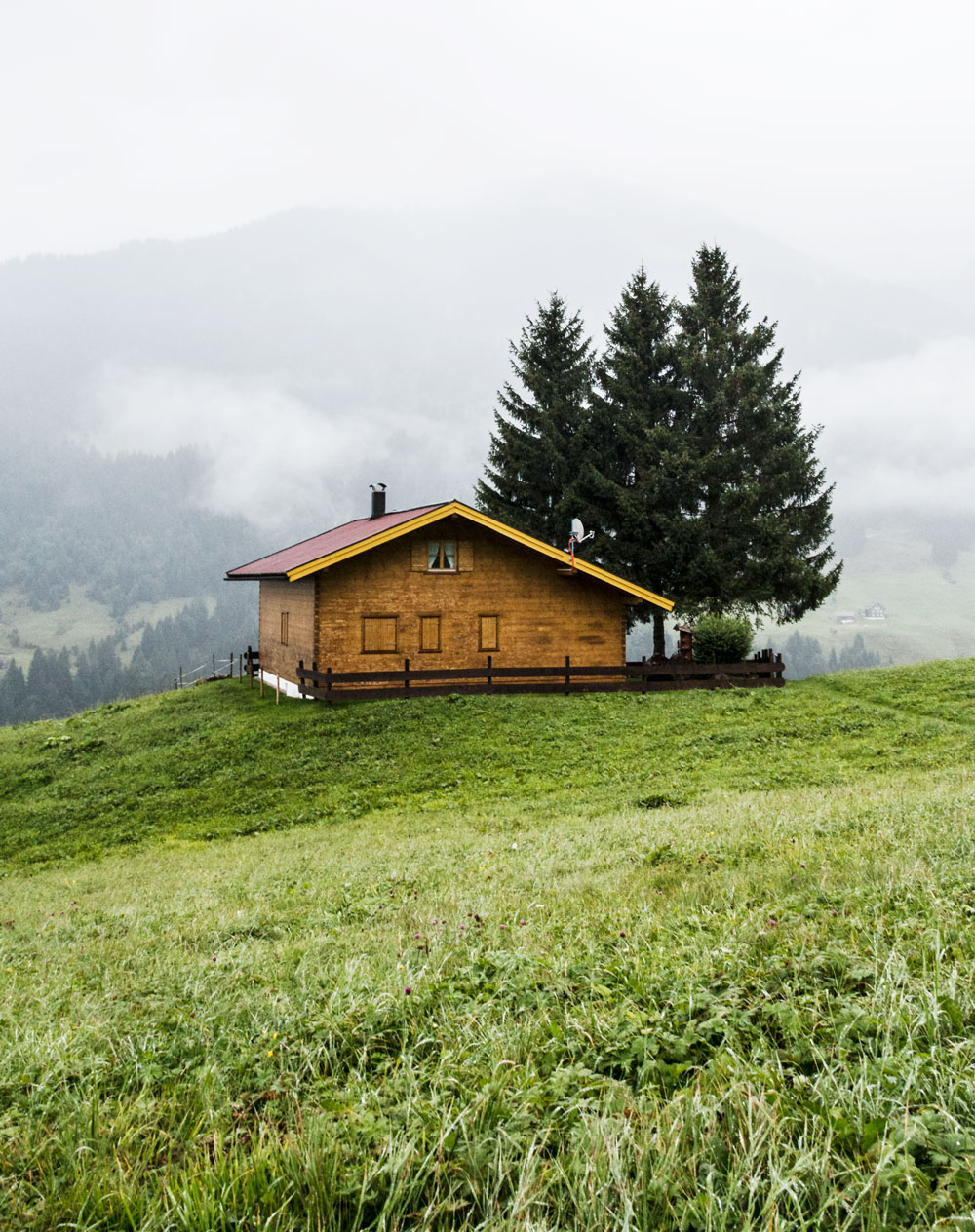 A culinary hike in the valley Kleinwalsertal in Austria