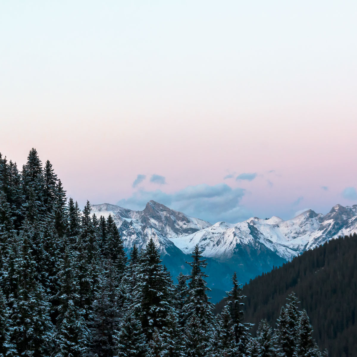 A wild hike in the Montafon mountains in Austria