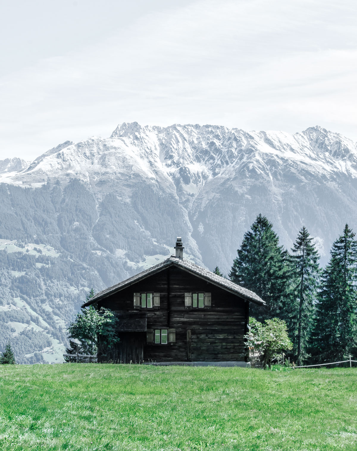 A wild hike in the Montafon mountains in Austria