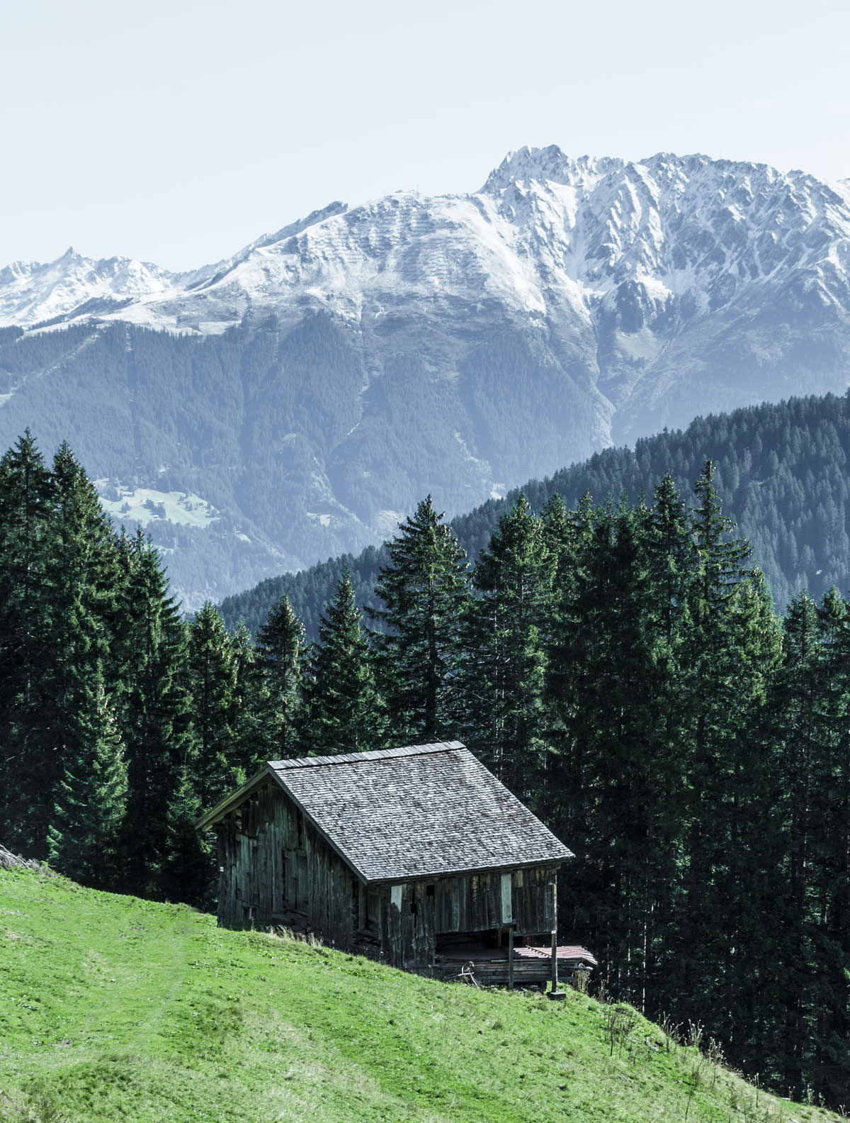 vandretur i Østrigs bjerge