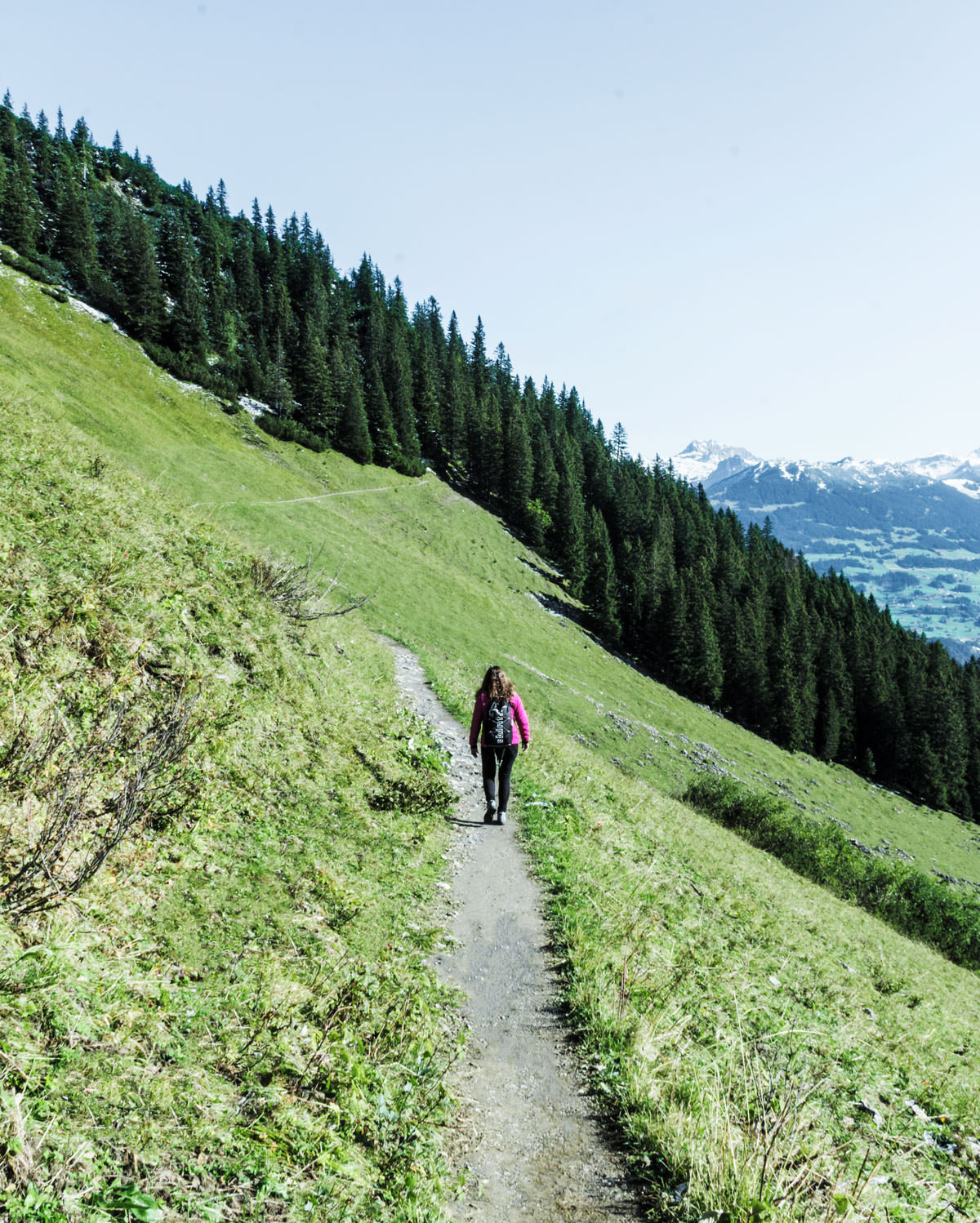 A wild hike in the Montafon mountains in Austria