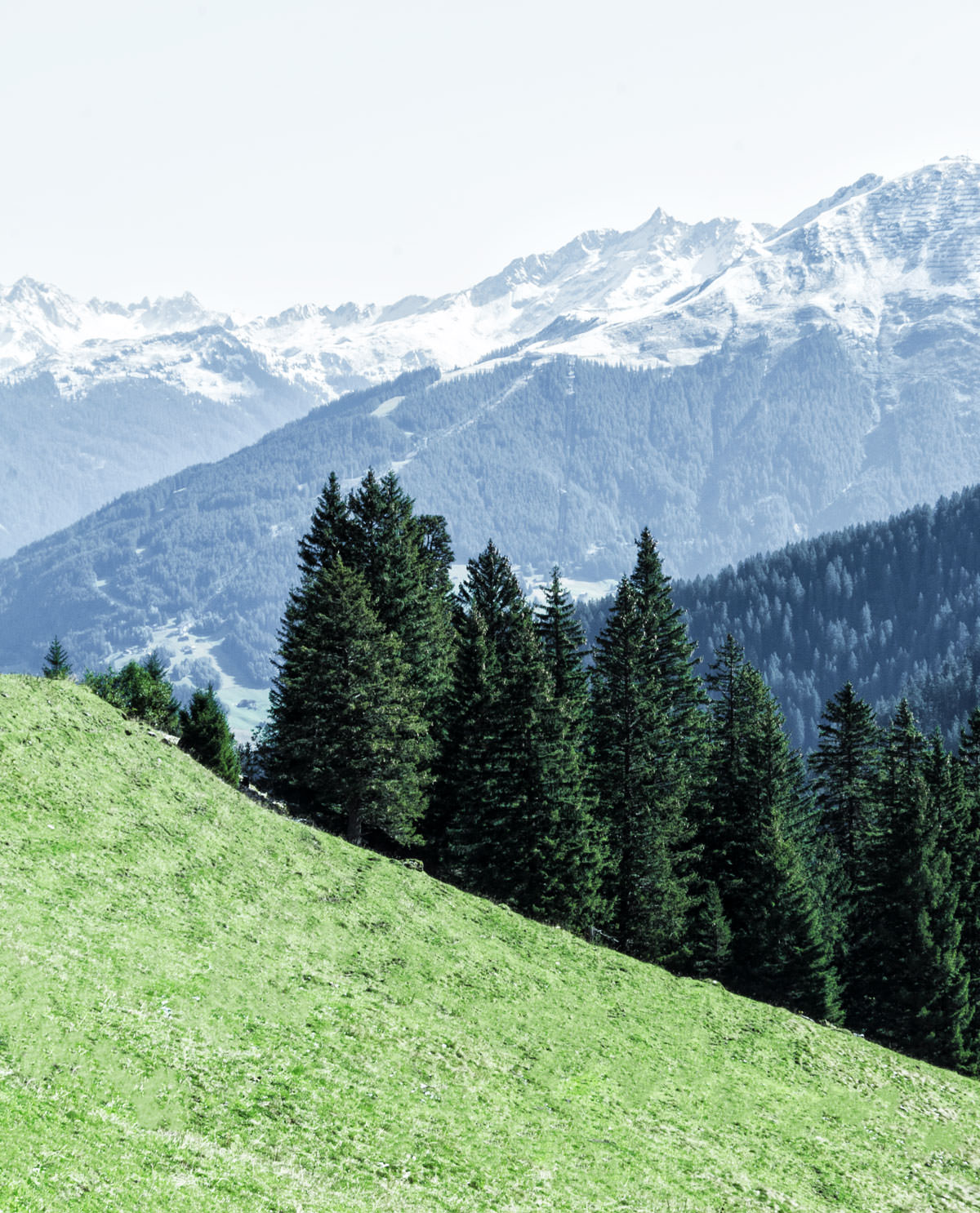 A wild hike in the Montafon mountains in Austria