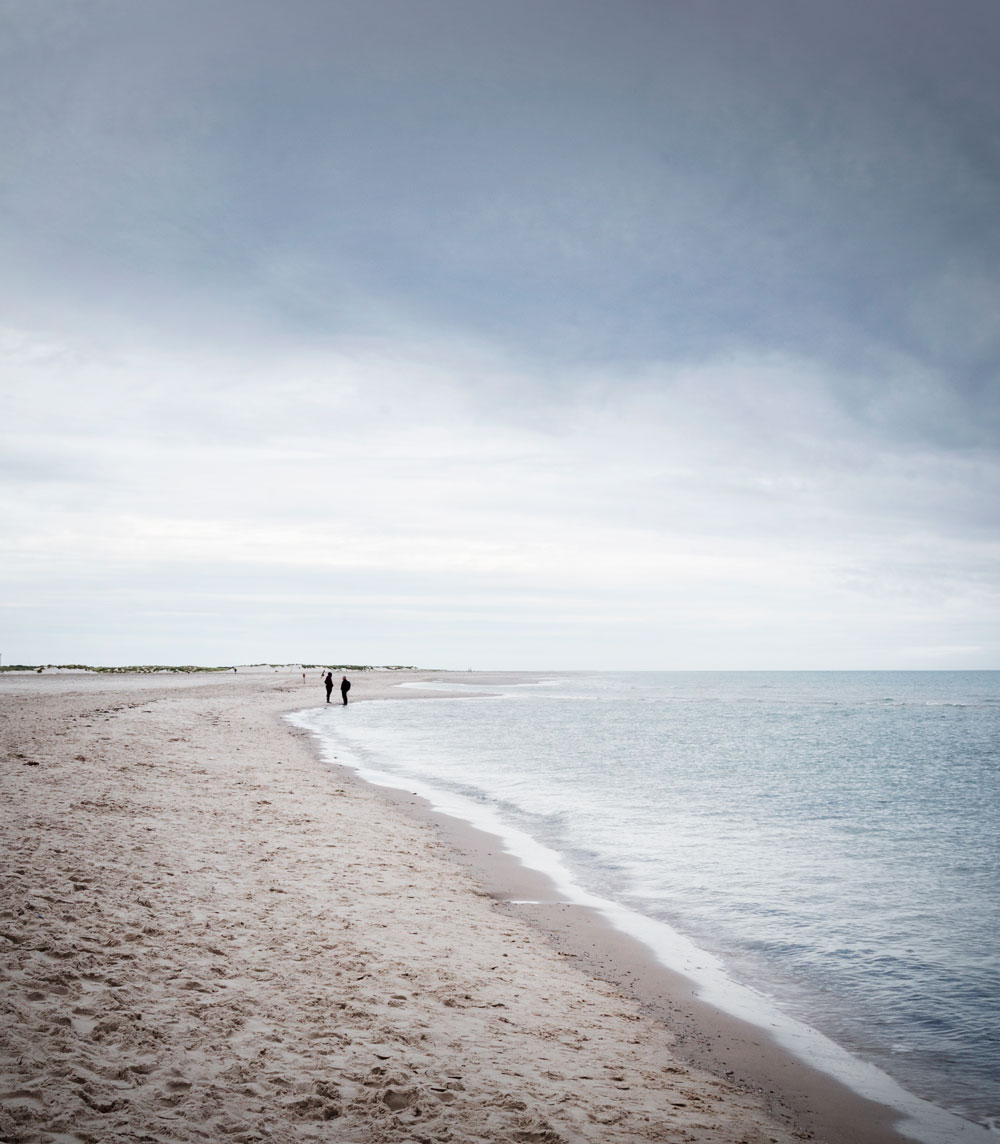 Stranden ved Grenen i Skagen