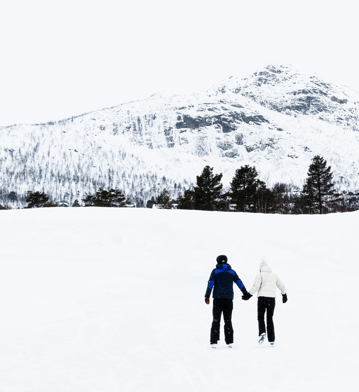 Stå på skøjter Hovden Norge