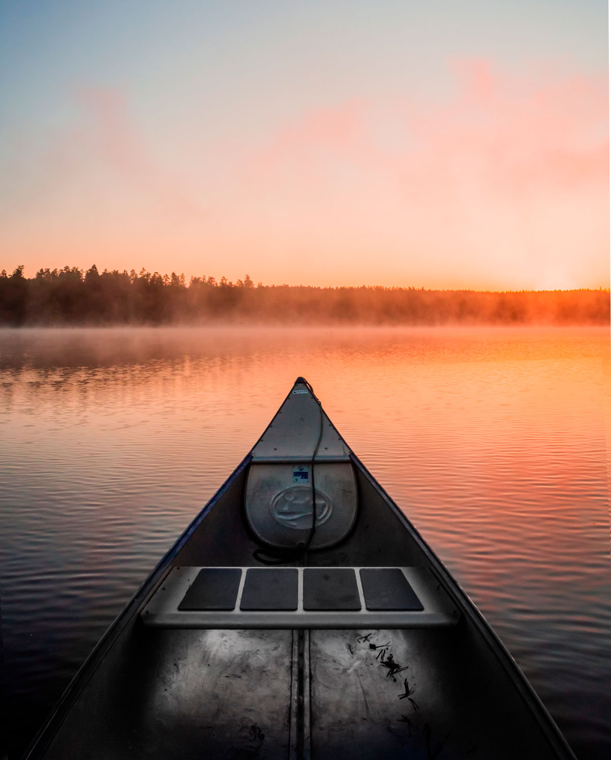 Canoe trip Småland Sweden on our very own island