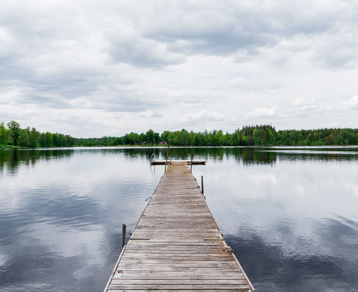 Nature attractions in Småland, Sweden – Åsnen National Park and Little Rock Lake