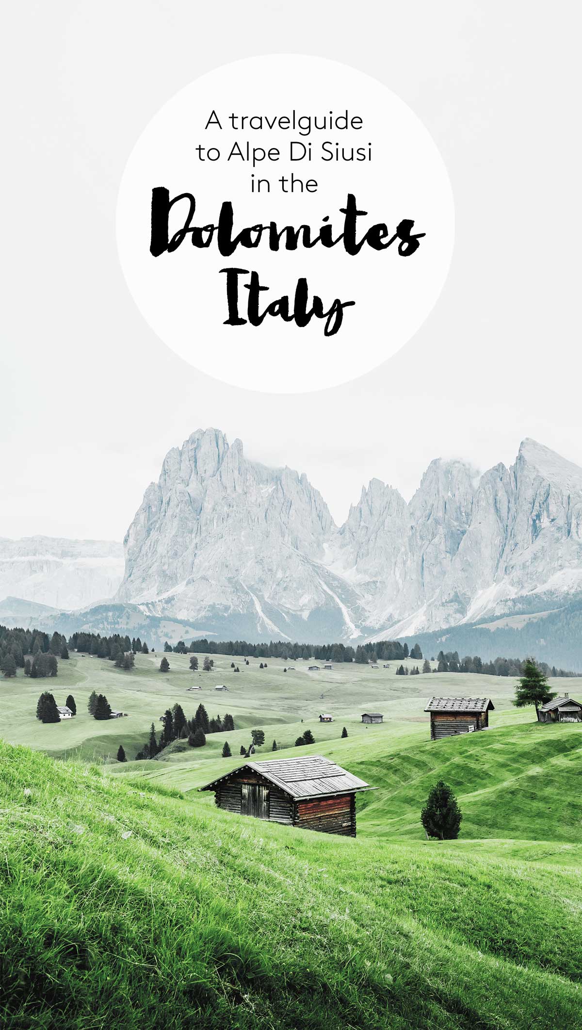 The Dolomites: Hiking on Alpe Di Siusi / Seiser Alm