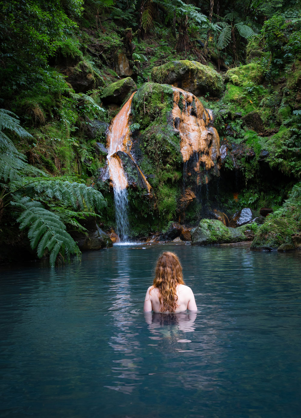 Azores itinerary to São Miguel - Caldeira Velha hot spring