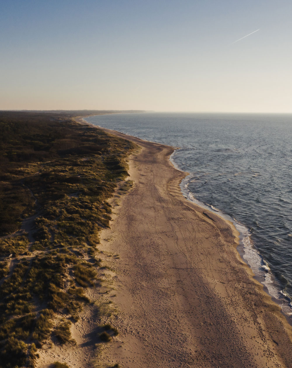 Vandretur på Sjælland: Nordkysten med drone