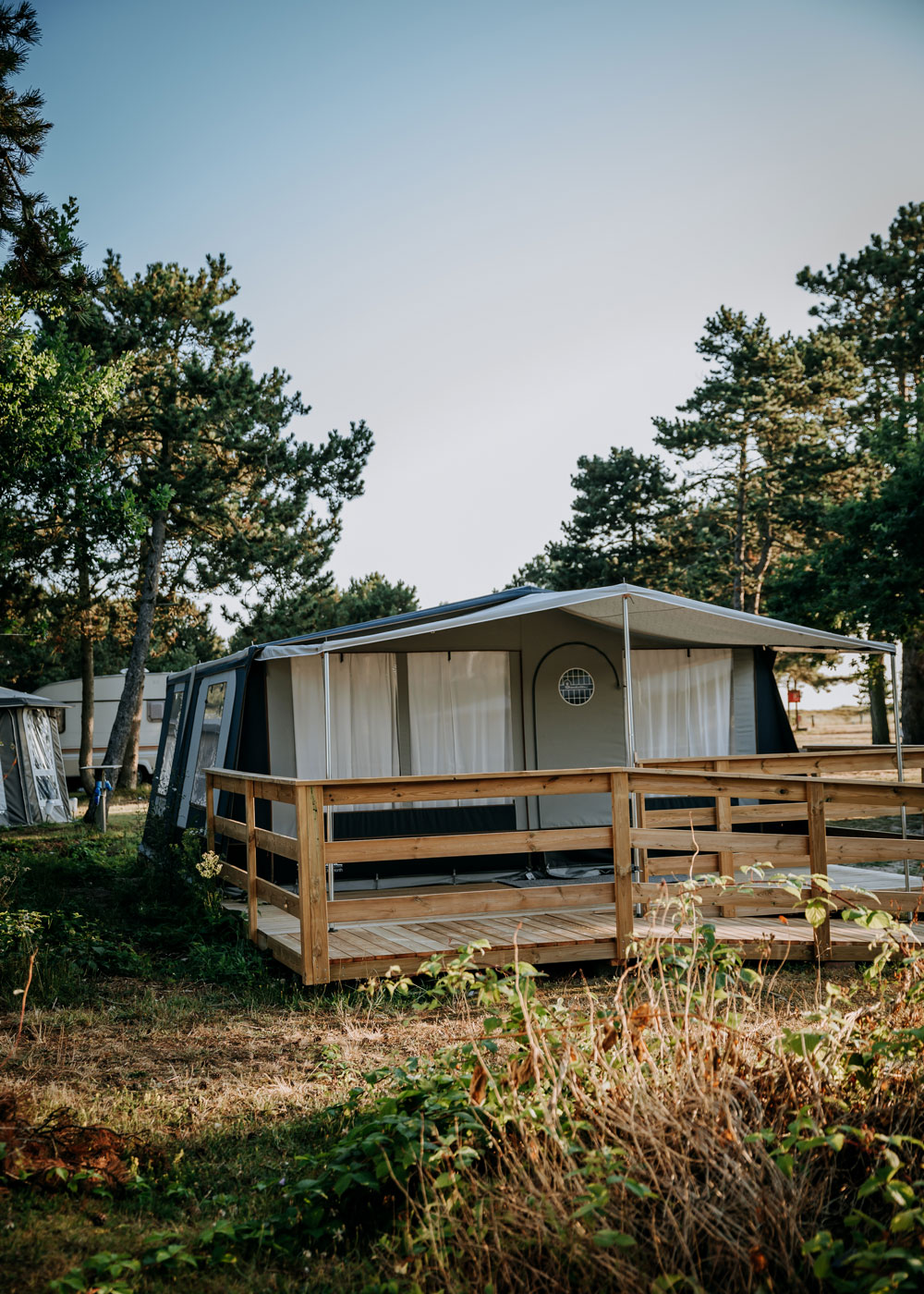 Flyvesandet Camping - glamping-telt