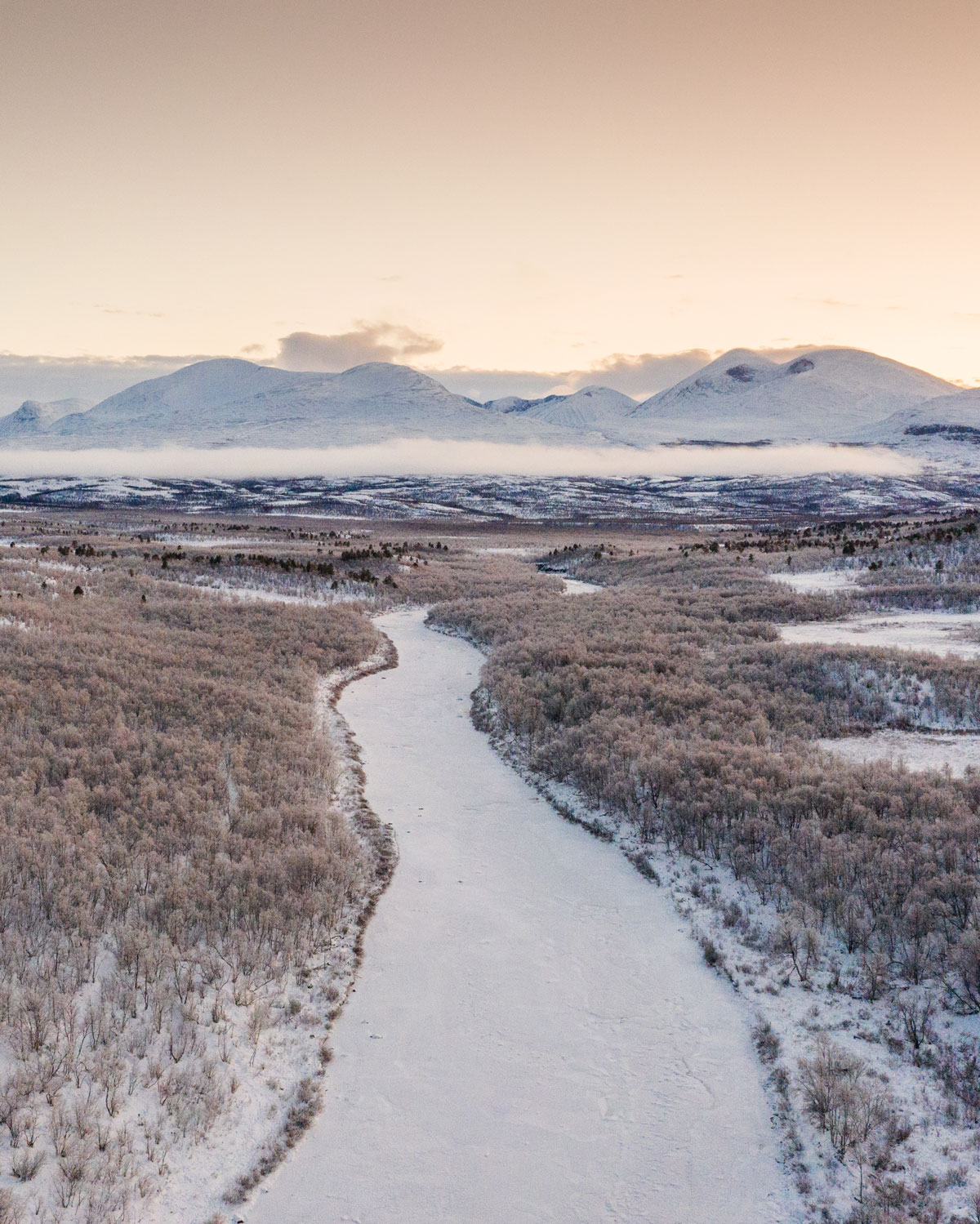 Abisko Nationalpark - her starter Kungsleden