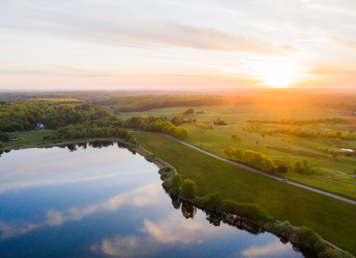 Bastrup Sø drone