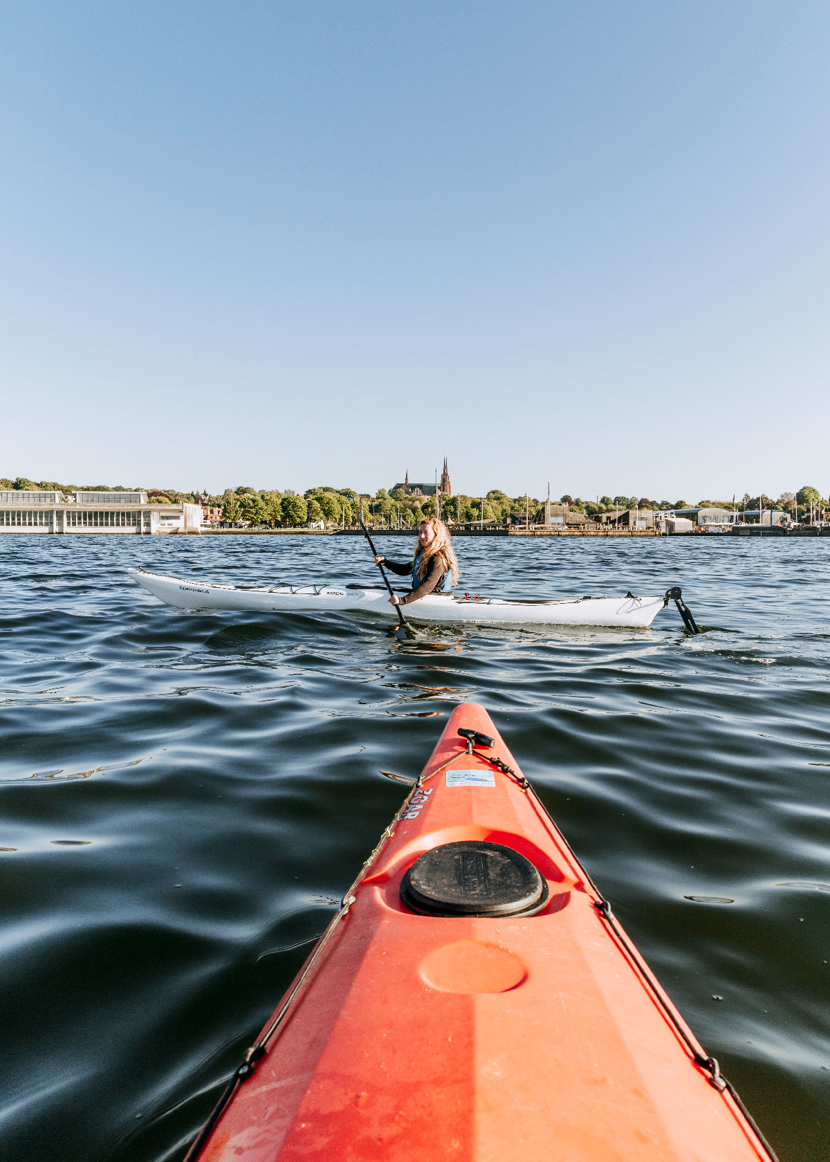 Kajak på Roskilde Fjord