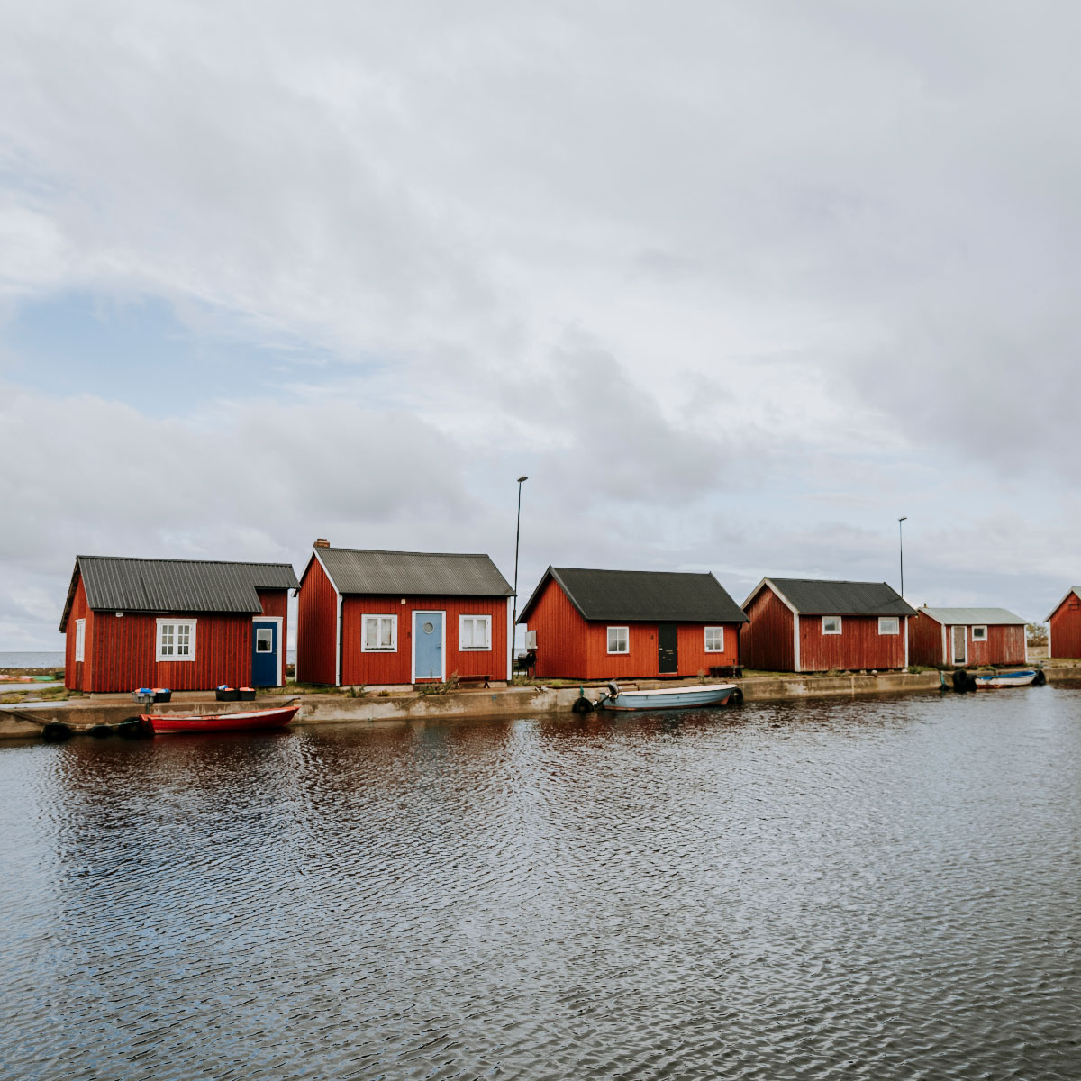 Gräsgårds fiskehamn på Öland