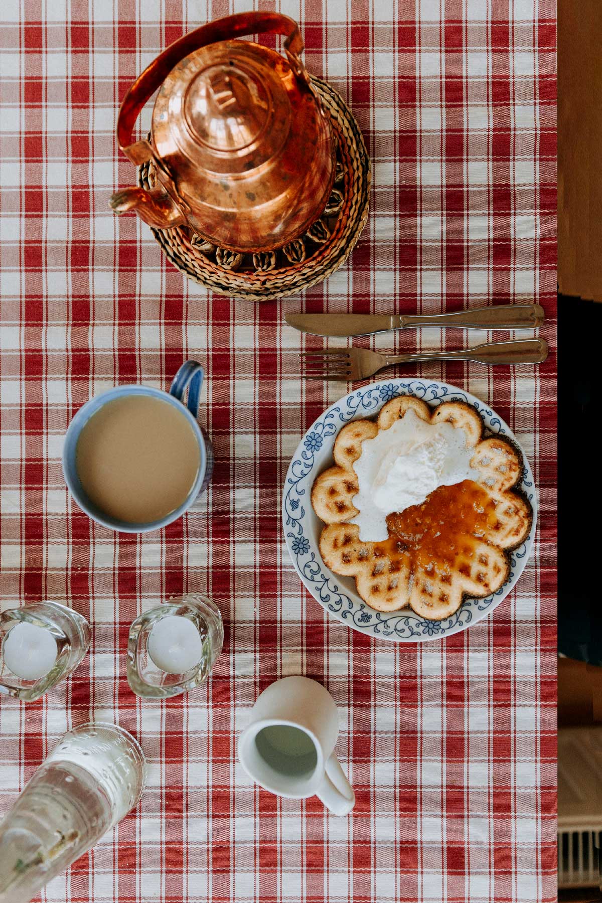 Vafler hos Lotta på Åsen