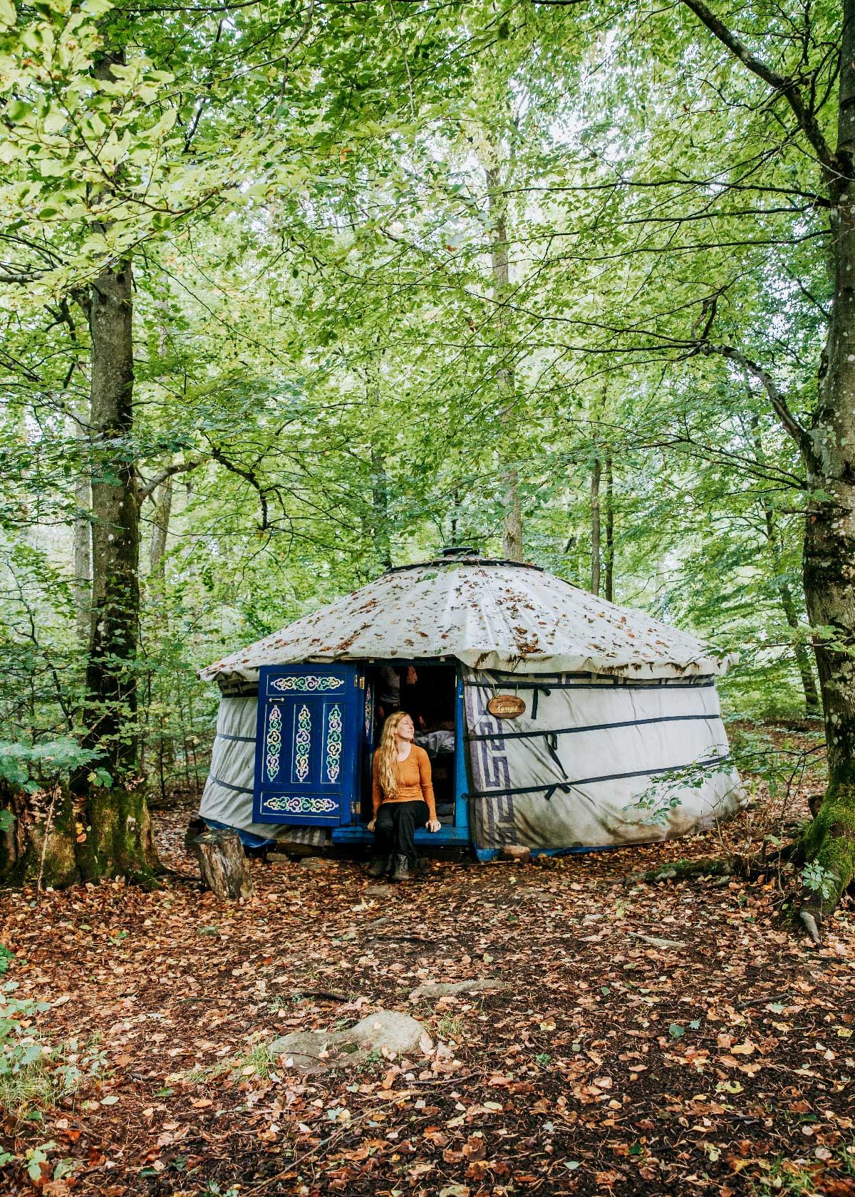 Glamping hos Nyrups Naturhotel i Skåne Sverige