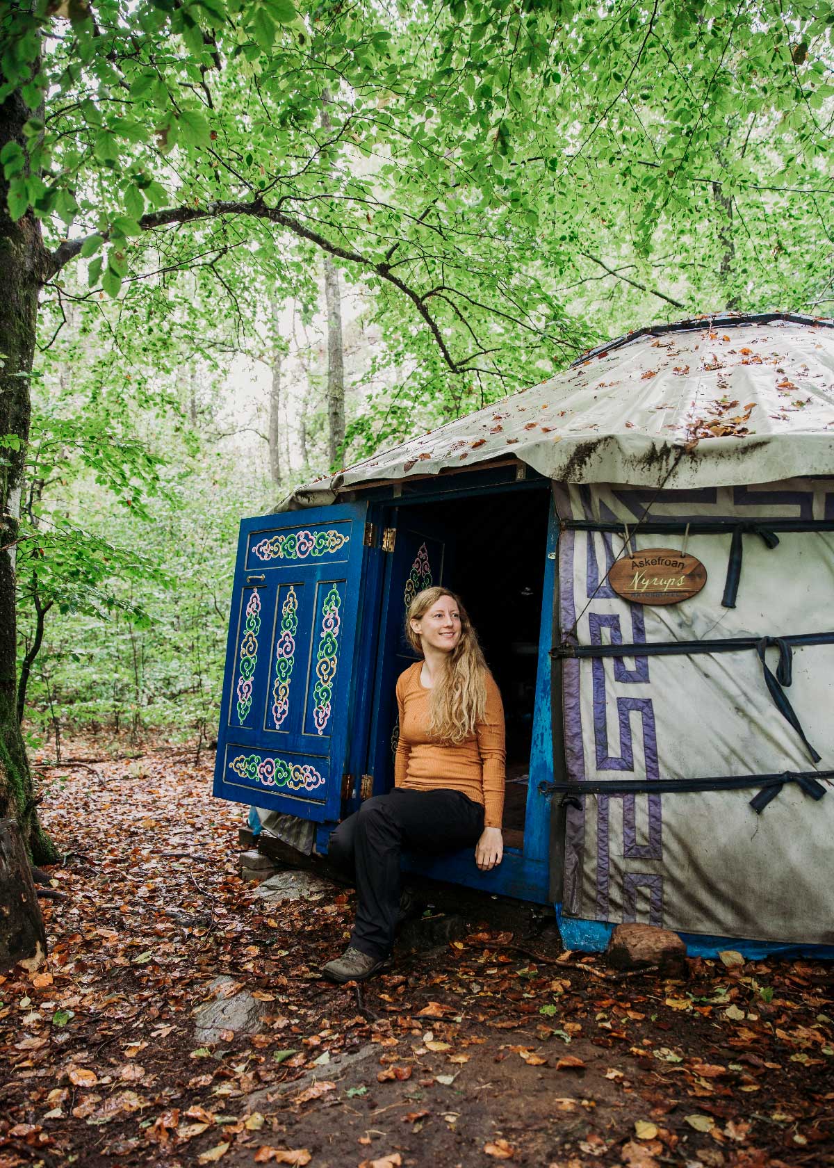 Glamping hos Nyrups Naturhotel i Skåne Sverige