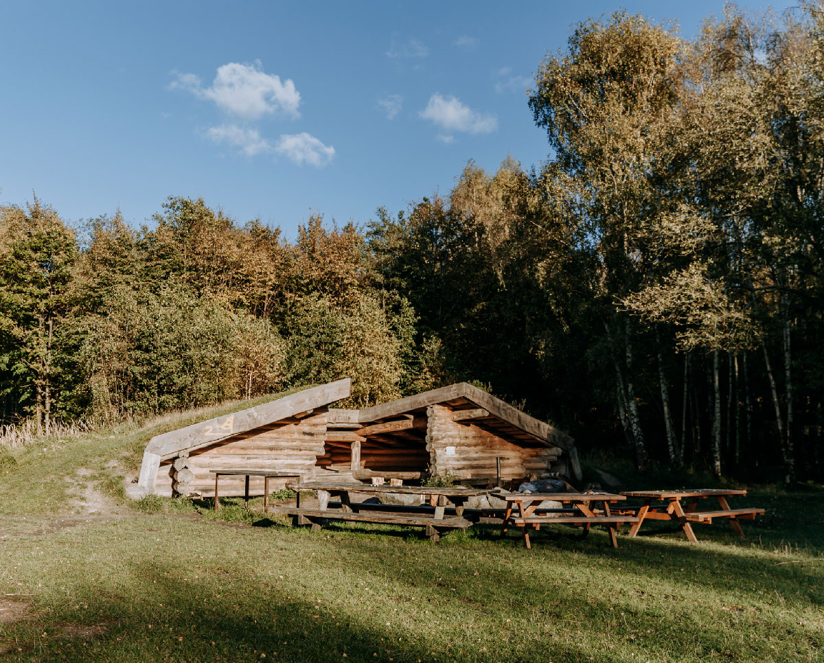 Bekkasin Shelter i Pinseskoven - Naturpark Amager