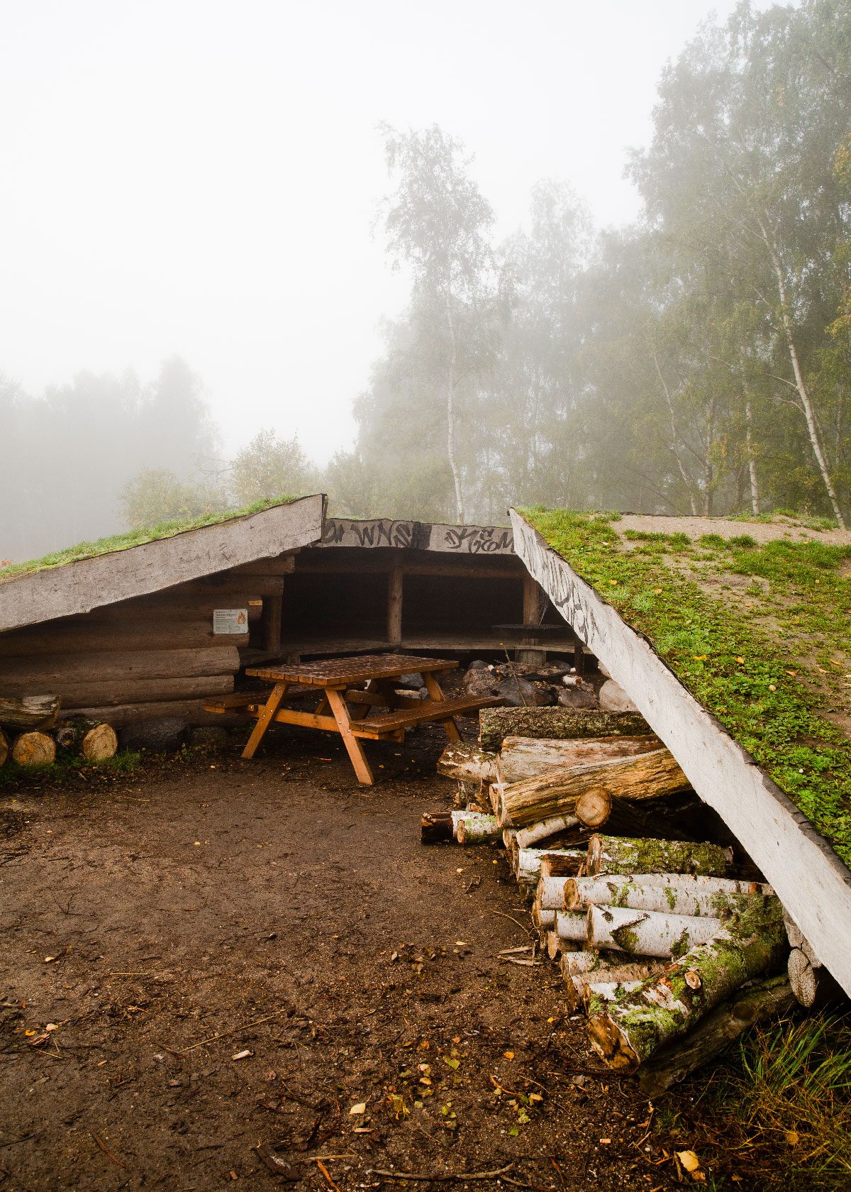 Sneppen Shelter i Fasanskoven - Naturpark Amager