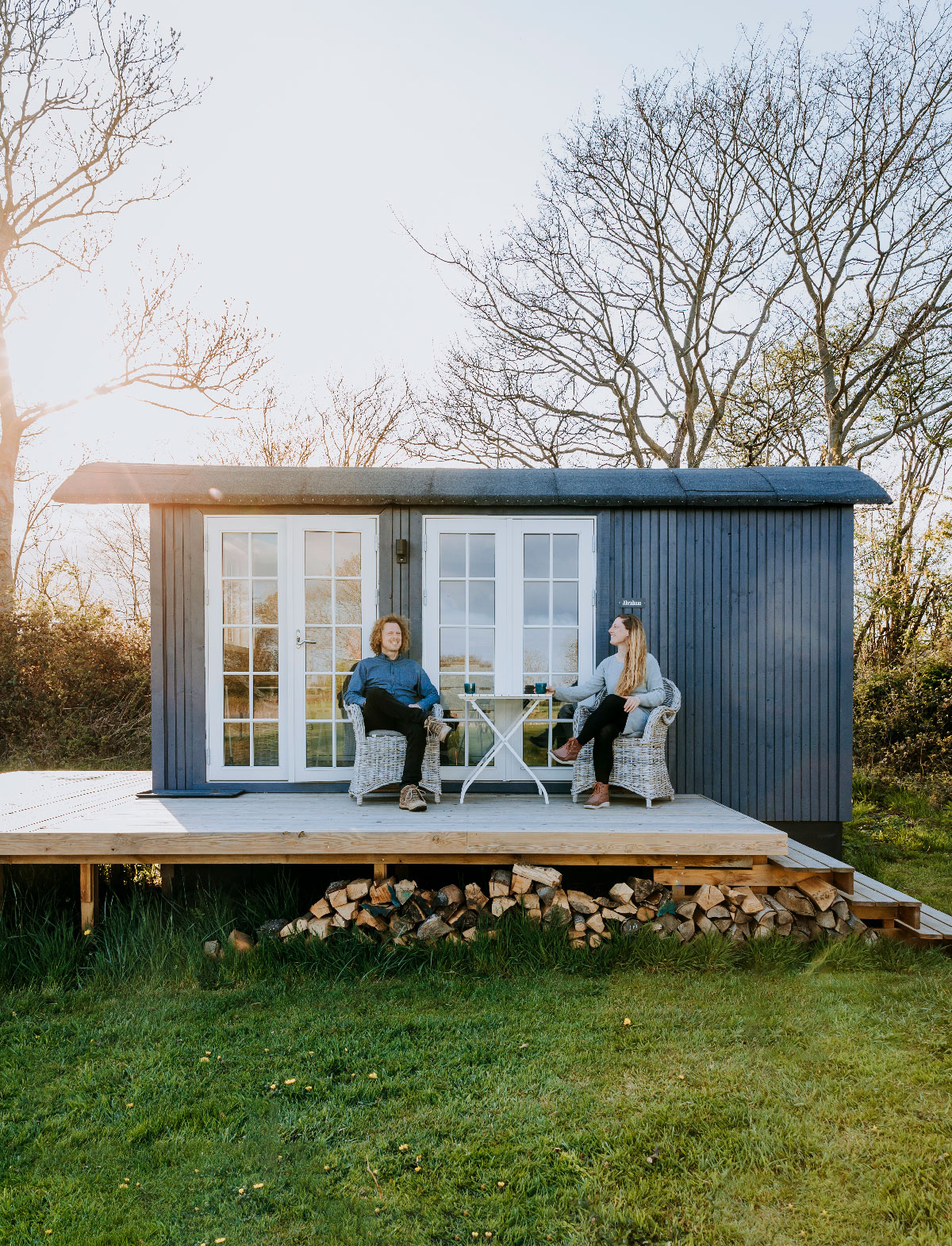 Glamping i tiny house hos Als Kloster