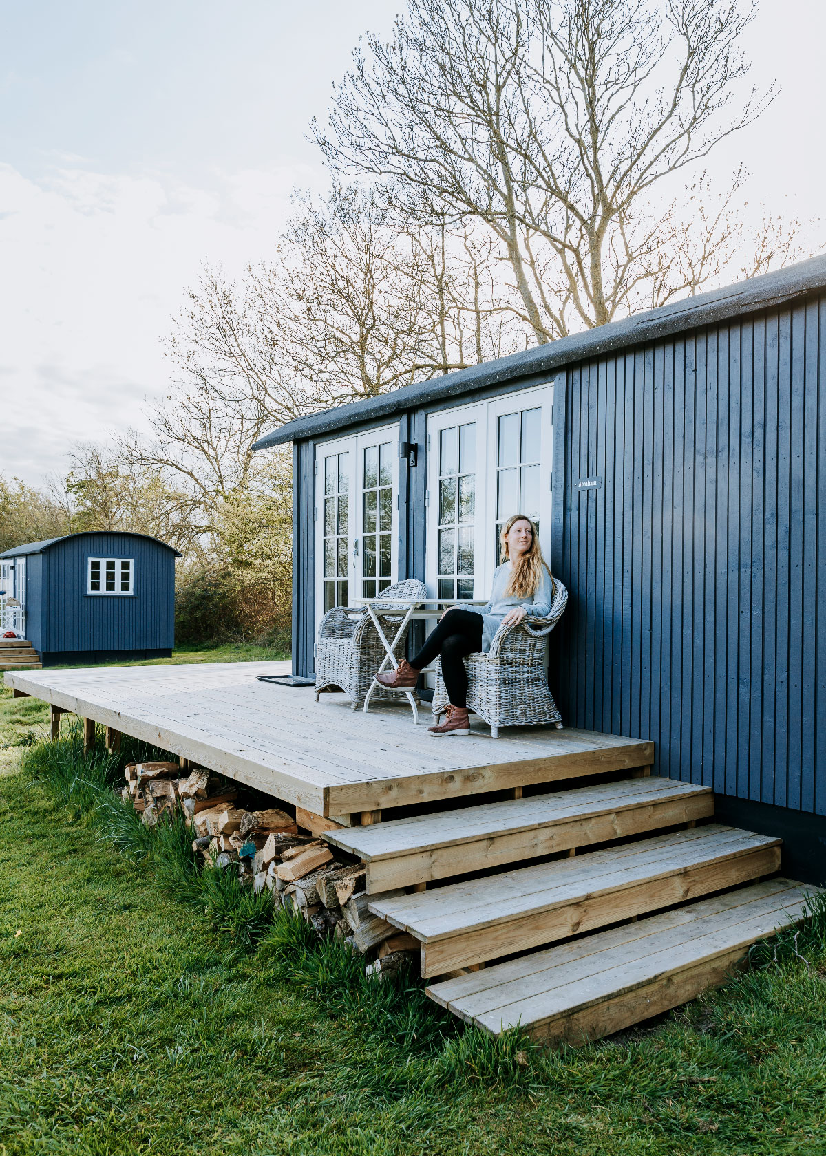 Glamping i tiny house hos Als Kloster